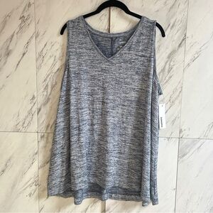 NEW Sonoma Blue Streak Tank Top SZ XXL